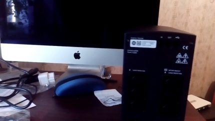 How to choose and where to put the UPS to normalize the TV Location for UPS