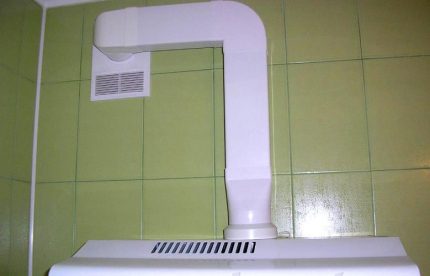 Duto de ar de caixas plásticas retangulares Duto de plástico acima do capô