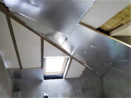 Folierte PIR-plater for isolering