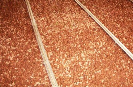 Expanded clay granulation Ceramsite thermal insulation filling