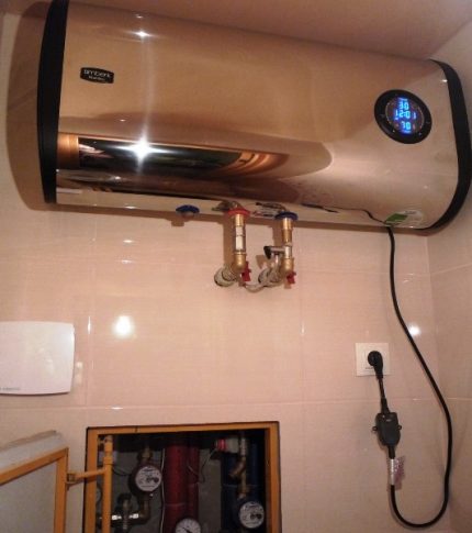 Pampainit ng tubig para sa bahay Gas at electric heaters