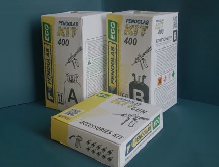 Do-it-yourself disposable foam kit Spray Insulation Kit