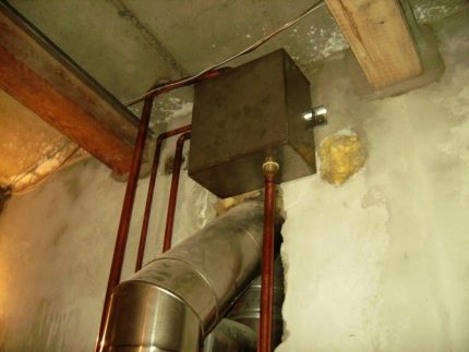 Expansion tank heating system Expansion tank heating system