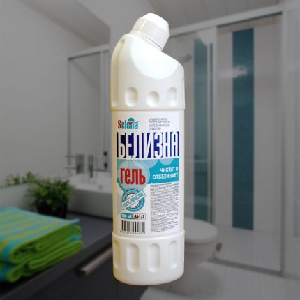 Blancheur comme remède contre les micro-organismes Le blanc est un désinfectant à base de chlore