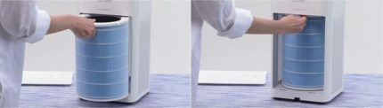 Filtre remplaçable pour purificateur d'air Filtre remplaçable pour purificateur d'air