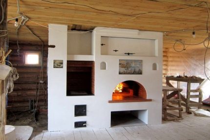 Ready Russian stove Ready Russian stove