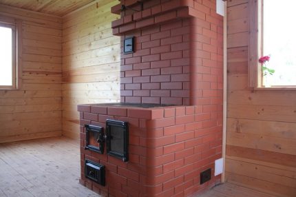 Potapov stove in the interior