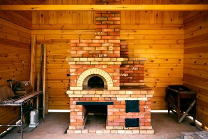 Volodin stove with stove Volodin stove with stove