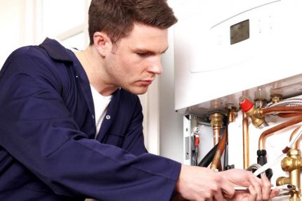 Gas boiler installation Gas boiler installation