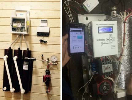 GSM modules for induction boiler control GSM modules for induction boiler control