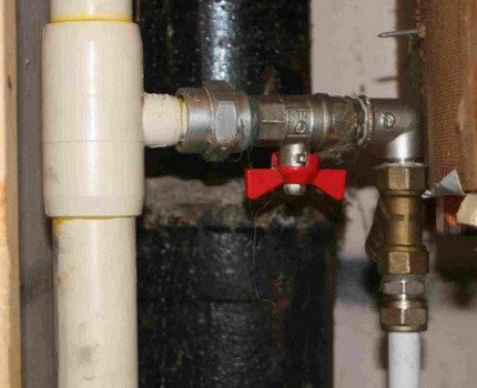 Vanne de tuyau de gaz Vanne gaz