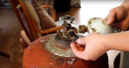 Pag-install ng reducer ng gas Threaded na koneksyon