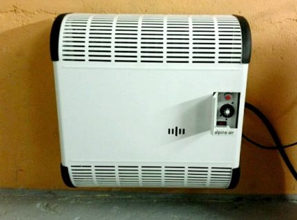 Wall mount gas convector Wall mount gas convector