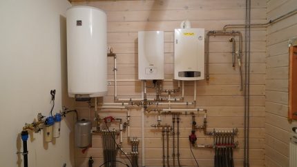 Газов и електрически котел във връзка Газов и електрически котел във връзка