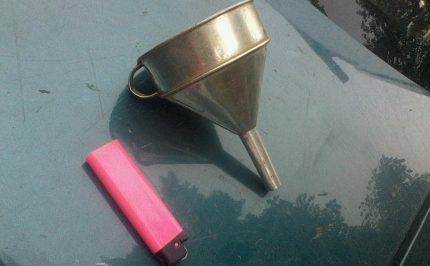 Funnel para sa diesel fuel Funnel para sa diesel fuel