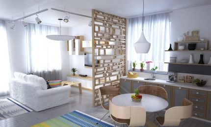 Apartment ng studio zoning sa studio