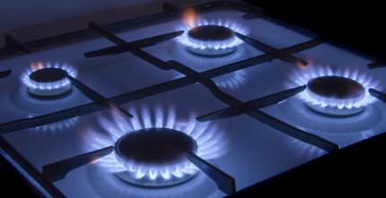 Paggamit ng gas stove Paggamit ng gas stove