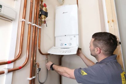 Perkhidmatan dandang gas Perkhidmatan dandang gas