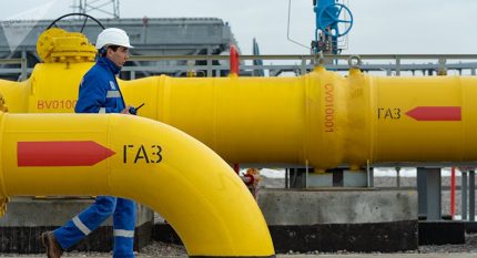 Gas pipeline Gas pipe na may arrow