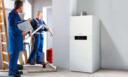 Sinusuri ang tamang paglalagay ng heating boiler Paglalagay ng Boiler