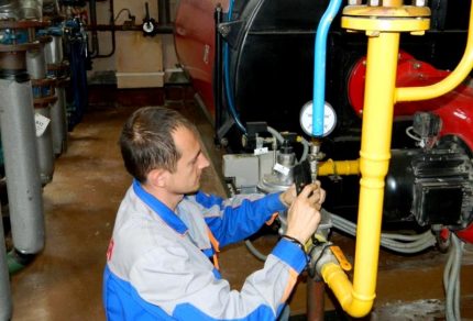 Ang pagsara ng isang gas boiler sa negosyo Ang pagsara ng isang gas boiler sa negosyo