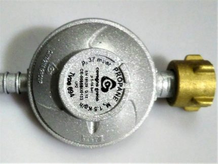 Ang pagmamarka ng reducer ng gas Ang pagmamarka ng reducer ng gas