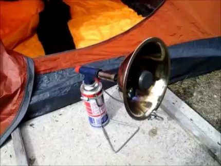 Konstruksyon ng burner