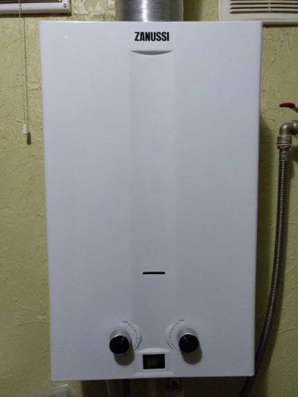 Malinis na pampainit ng tubig sa gas Malinis na pampainit ng tubig sa gas