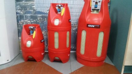 Cilindros de gás composto Cilindros compostos