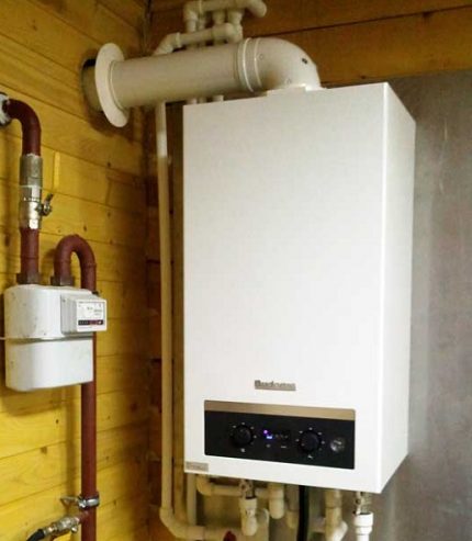 Cheminée coaxiale d'une chaudière à gaz Obtenez des tuyaux de qualité