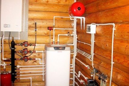 Système de chauffage dans une maison privée Système de chauffage dans une maison privée