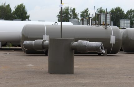 Large condensate collector Large condensate collector