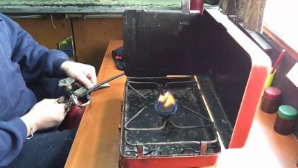 Réchaud à gaz de camping Réchaud à gaz 1 brûleur