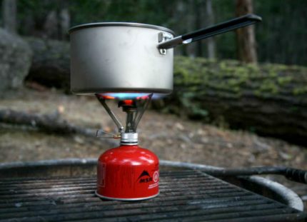 Bouteille de gaz avec brûleur Bouteille de gaz avec brûleur
