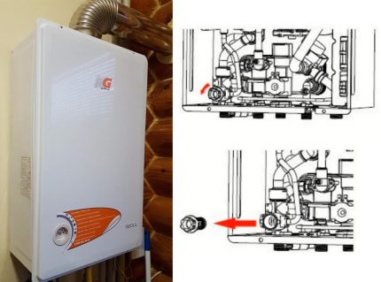 Heating circuit filter Heating circuit filter