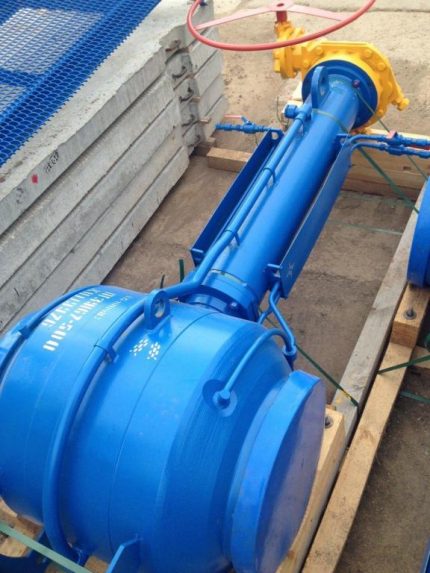 Blue ball valve Blue ball valve