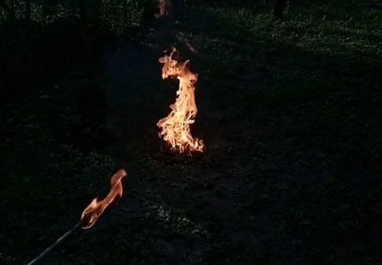 Nasusunog na mga residue ng gas Nasusunog na mga residue ng gas