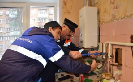 Unscheduled repair and inspection of gas equipment Unscheduled inspection of civil defense