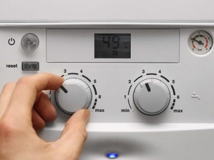 Pengatur kuasa dandang gas Pengatur kuasa dandang gas