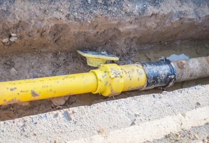Gas pipe repair Gas pipe repair