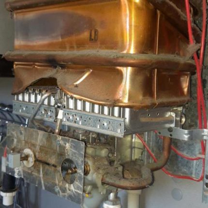 Column heat exchanger Column heat exchanger