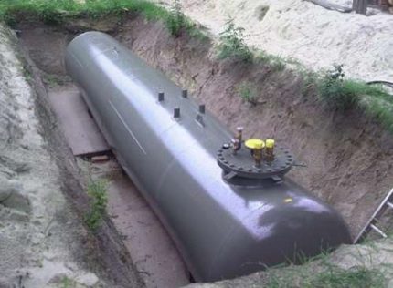 Ogromni spremnici za plin Moderni spremnici za plin