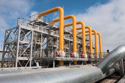 Gas main pipelines Gas main pipelines