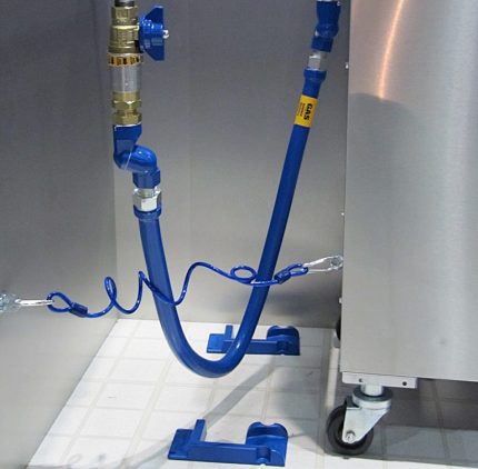 Component under shut-off valve Component under shut-off valve