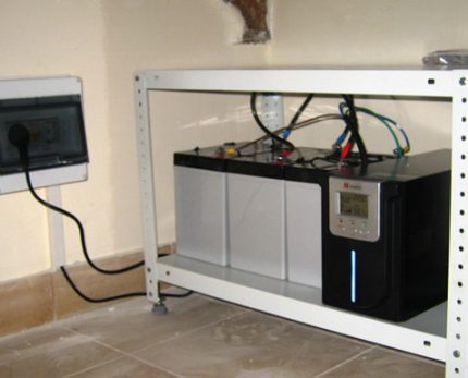 UPS para sa gas boiler