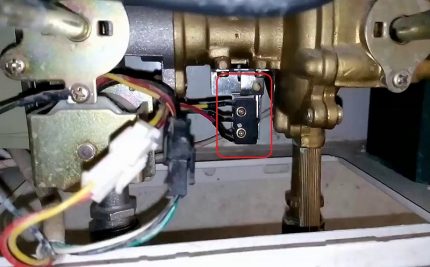 Micro switch column Micro switch column