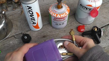 Bouteilles pour chauffe-gaz Bouteilles pour chauffe-gaz
