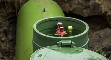 Gas reducer sa isang may hawak ng gas Proteksyon ng gear