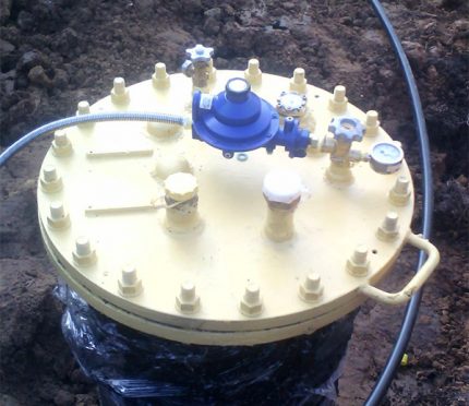Pinagsamang regulator para sa tangke ng gas Pinagsamang Regulator