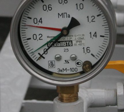 Ang gauge ng presyon ng gas Ang gauge ng presyon ng gas